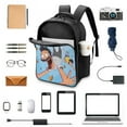 thumbnail image 3 of Bob's Burgers Adventures Basic Backpack Schoolbag Travel Bag 2 Compartment Bookbag Laptop Daypack Satchel Rucksack 16 Inch, 3 of 6