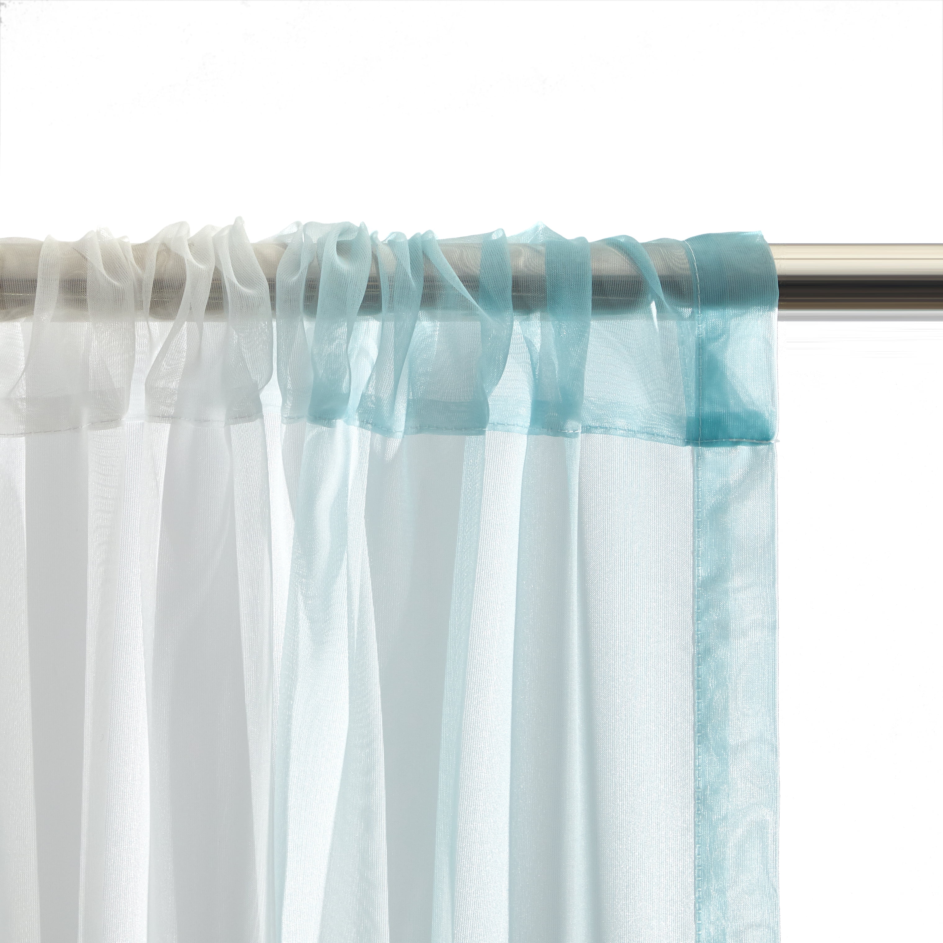 Heritage Club Ombre Sheer Single Window Panel