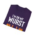 thumbnail image 4 of Humorous I'm My Wurst Behavior Germanic Fair Enthusiast Novelty Germany Season Concert Events Drink Beer Unisex Softstyle T-Shirt, 4 of 4