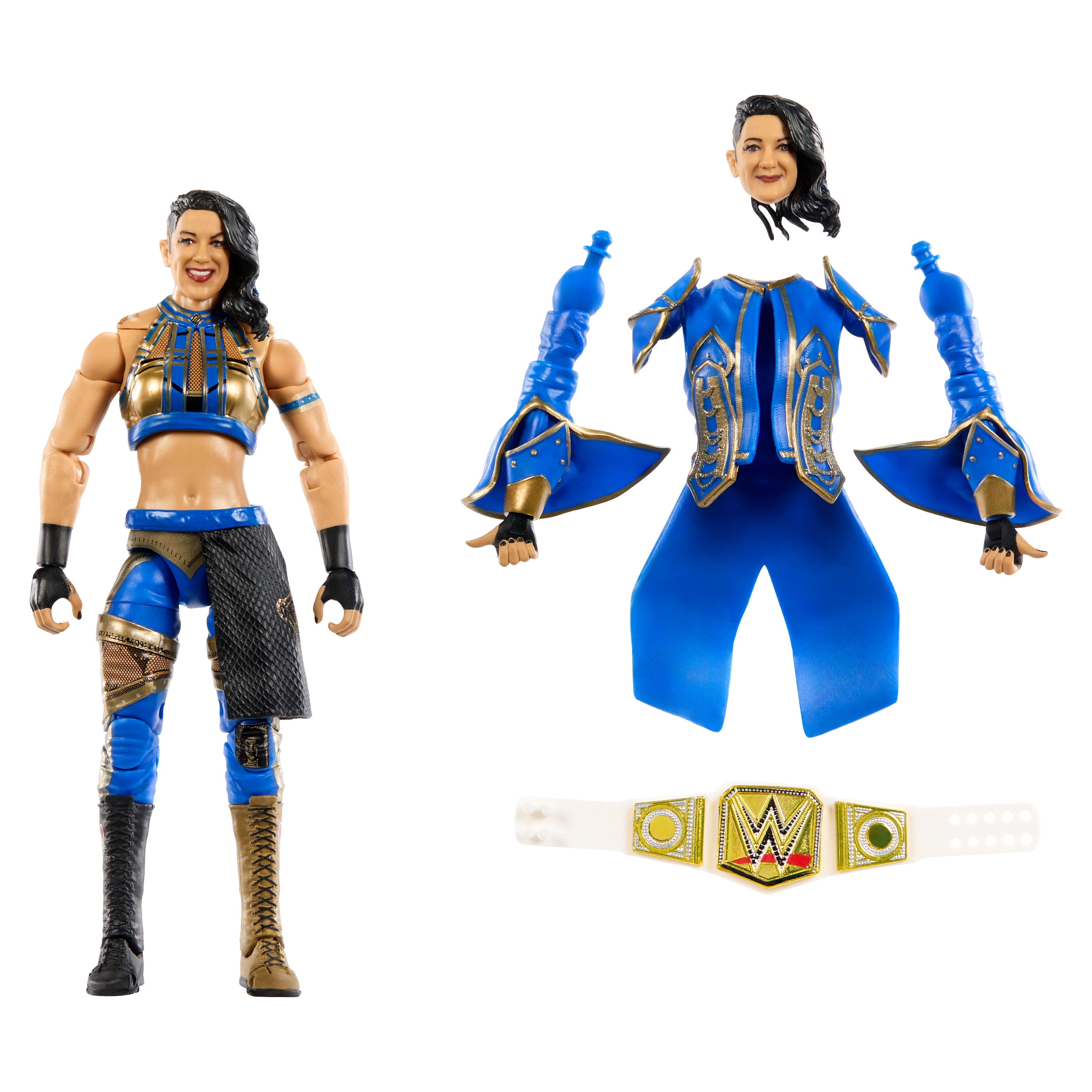 WWE-Figurine articulée Ultimate Bayley-15cm avec accessoires
