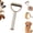 Brown, variant on Vivanchor Pet Pro, Pet Pro Grooming Tool for Dogs, Dual Sided Pet Grooming Comb, Deshedding Brush Removes Tangles Knots,Dematting Comb for Dogs and Cats
