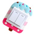thumbnail image 2 of Silicone Light Switch Protective Cover Luminous Socket Sticker Bedroom Living Room Panel Decor Workhe, 2 of 6