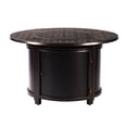 thumbnail image 4 of Aluminum 44-in Round Propane Fire Table with Beads, Covers and Lid, 4 of 9
