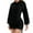 Black, variant on Maean Women's Casual Sweatshirt Dresses Trendy Hoodie Long Sleeve Pullover Bodycon Drawstring Tunic Warm Dress