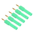 thumbnail image 1 of Conector tipo banana de conversión, 5 piezas Convierta el conector tipo banana Banana Maleto Hembra Enchufe Adaptador de sonda Conector de cambio Características de vanguardia, 1 of 14