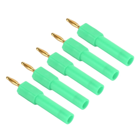 Conector tipo banana de conversión, 5 piezas Convierta el conector tipo banana Banana Maleto Hembra Enchufe Adaptador de sonda Conector de cambio Características de vanguardia