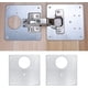 thumbnail image 5 of 8 Placas de Reparación de Bisagras de Gabinete TUNC, 5 of 5