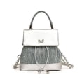 thumbnail image 1 of Mochila mariposa color paja + PU 6857-PZ20240612012879 plata, 1 of 9
