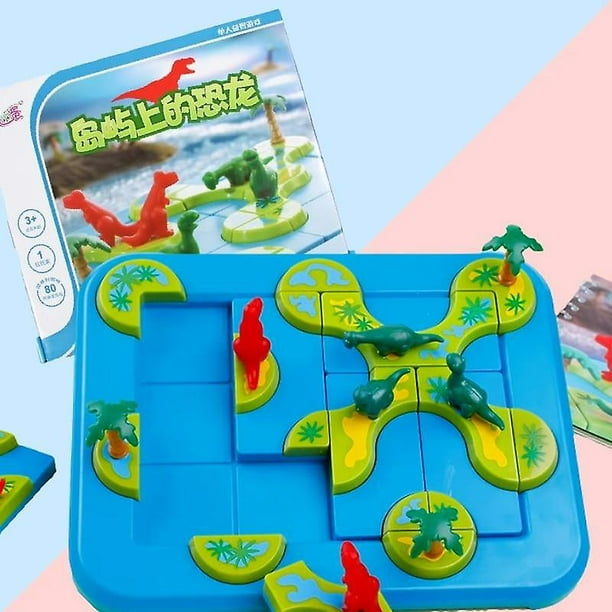 Dinosaurs Mystic Islands Puzzle Game Jurassic Habitat Brain Smart Games  Board