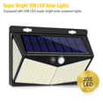 thumbnail image 2 of Luz de pared solar 206 Luz de sensor de cuerpo humano infrarroja Luz de calle de jardín impermeable al aire libre Xemadio CJWUS-2247, 2 of 8