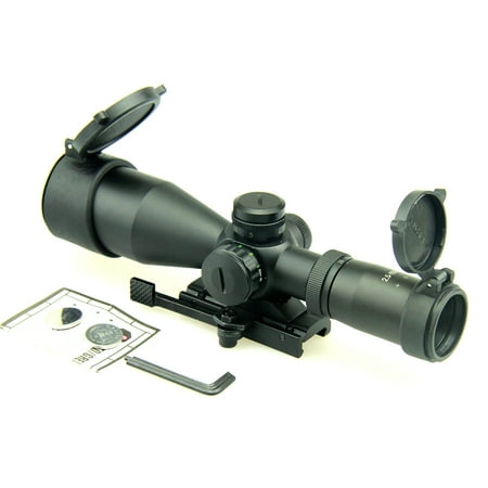 Tactical 2.5-10x40 CQB Scope, R/G ILL. Mil-Dot, Quick (The Best Tactical Scope For Ar 15)