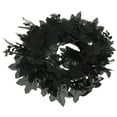 thumbnail image 6 of DRAFIDEEP 1Pcs Gothic Black  Wreath Circular For Indoor Party And Home Decor, 6 of 8
