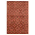 thumbnail image 2 of Rugsotic Carpets Hand Tufted Wool Eco-Friendly Area Rugs - 4'x6', Rectangle, Brown Orange, Modern Contemporary Design, High Pile Handmade Anti Skid Rugs for Living Room, Bed Room (K00239), 2 of 4