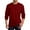 Wine, variant on Aobny Solid T Shirts Oversized Cotton Mens Tshirt Crew Neck Long Sleeve Big & Tall Mens Work Shirts,Green,L