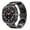 black_orange, variant on Compatible with Samsung Galaxy Watch Ultra Band 47mm(2025/2024), Robust Men Stainless Steel Replacement Link Metal Bracelet