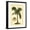Black Frame, variant on Art.com British Colonial Palm I Art Print, White Frame Wall Art, 17" x 21"
