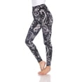 thumbnail image 3 of White Mark Women's Printed Leggings, 3 of 4