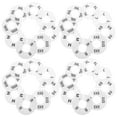 thumbnail image 6 of WHAMVOX 40pcs Round Plastic Closet Size Dividers for Wardrobe Organization Easy to Identify Clothing Rack Separators for Store and Display Room, 6 of 7