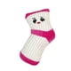 thumbnail image 2 of Juguete de peluche chirriante para perros, calcetín relleno, para perros pequeños y medianos, resistente, interactivo, creativo, ligero, divertido y Blanco Rosa, 2 of 8