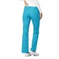 thumbnail image 1 of Adar Universal Women's Straight Leg Scrub Pants, Drawstring, Durable Poplin, Black, 1 of 7