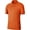 Orange, variant on Nike Mens Dry Franchise Football Golf Athletic Short Sleeve Tagless Polo Shirt (Black, Large)