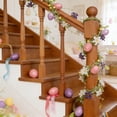 thumbnail image 6 of Easter Decorations Easter Egg Vine - Post-2026 & Pre-Easter Spring Decor Essential, Floral Branch Wreath with Colorful Eggs, Indoor & Outdoor Patio/Porch Accent, Easter Home Decor, D, 47.24in, 6 of 7