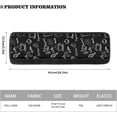 thumbnail image 2 of NETILGEN Refrigerator Door Handle Covers Set of 2, Non-Slip Kitchen Appliance Decoration Mat for Fridge Dishwashers Microwave Kitchen Handle Decor, Coffee Dessert Black, 2 of 7