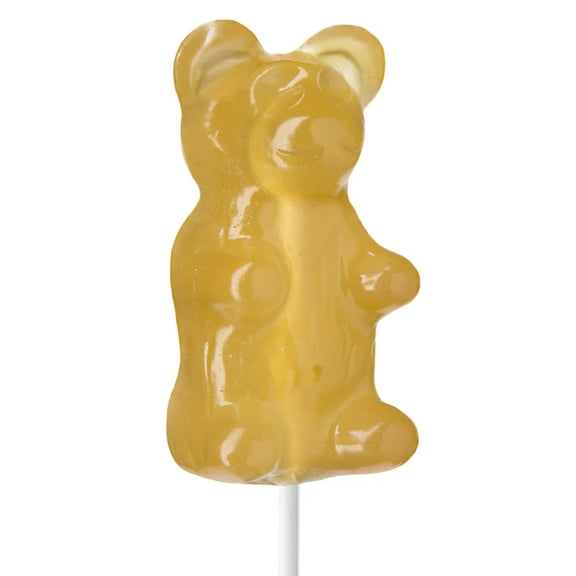 Giant Gummy Bear On A Stick Pineapple