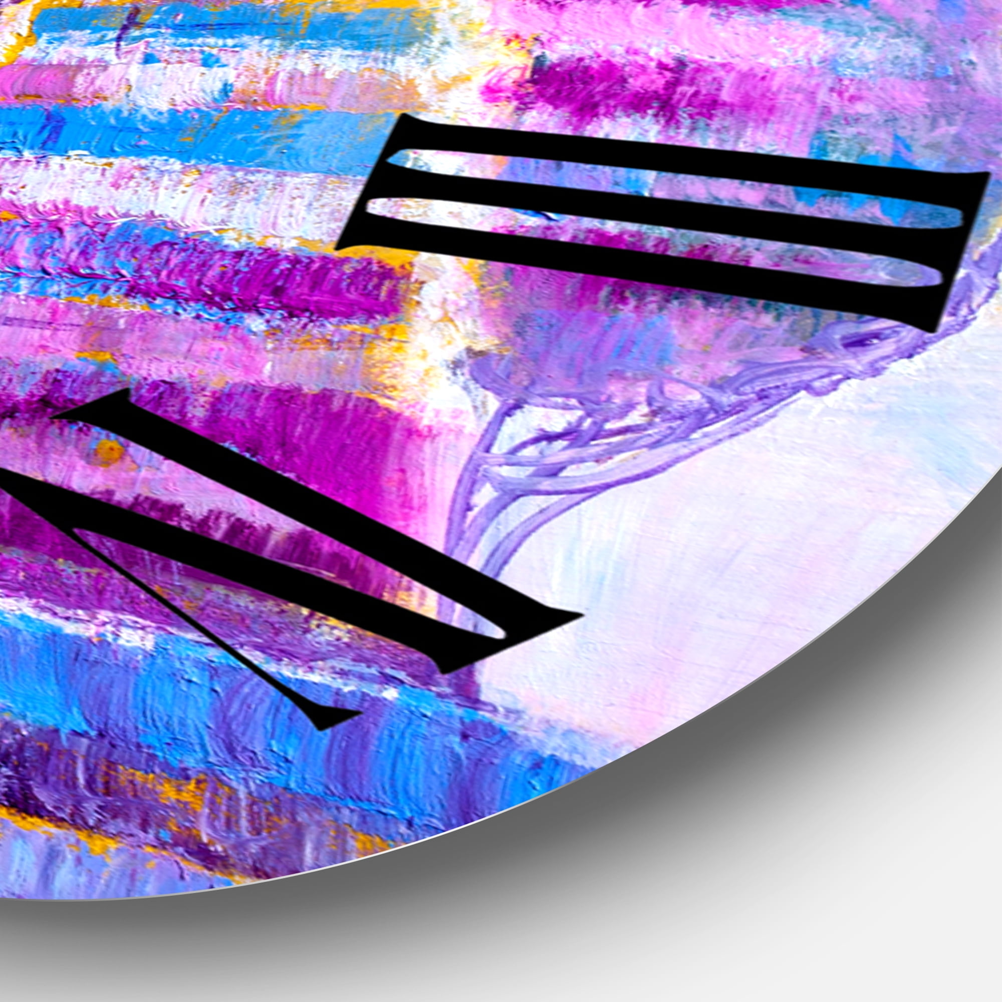 Designart 1 in Modern,Contemporary Wall Clock