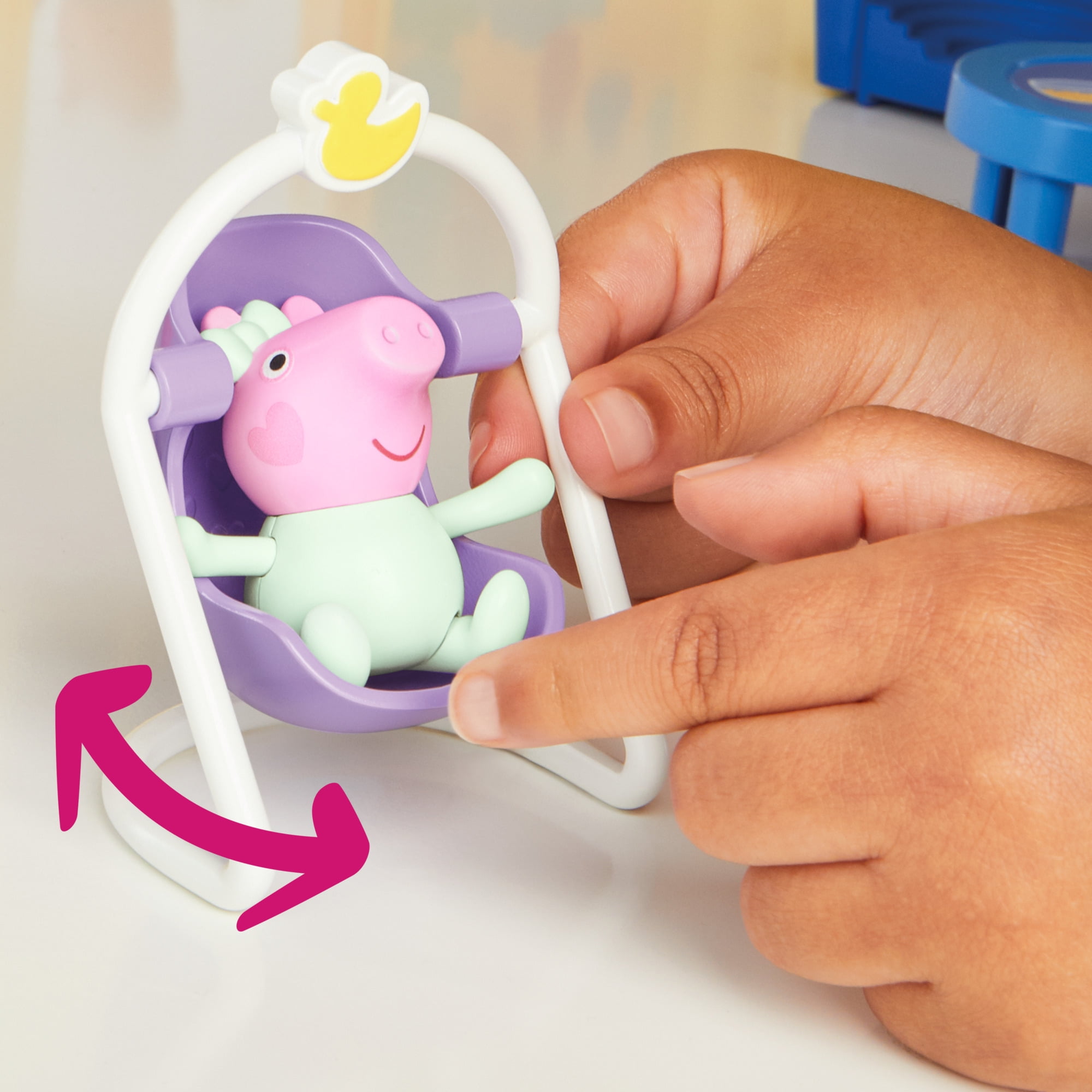 Peppa Pig Toys Peppa's Big Family House with Baby Evie, Birthday Gifts, Playsets for Girls and Boys, 3+
