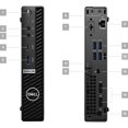 thumbnail image 4 of Dell OptiPlex 5000 5090 Desktop Computer, Intel Core i5 10th Gen i5-10500T, 16 GB, 256 GB SSD, Micro PC, Black, 4 of 7