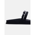 thumbnail image 4 of No Boundaries Women's Double Strap Footbed Sandals, 4 of 5
