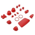 thumbnail image 4 of Button Repair Shell, Multi Color Sensitive Buttons Replacement Button Set Transparent Durable  For PS5 Gamepad Handle Accessories For PS5 Controller Transparent, 4 of 8