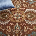 thumbnail image 6 of Safavieh Heritage Anglia Oriental Wool Runner Rug, Brown/Blue, 2'3" x 6', 6 of 11