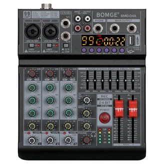 Gemini CDM-4000BT CD/Mixer Combo Player with Bluetooth Input & DJX
