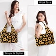 thumbnail image 7 of HAWEE Sunflower Tote Bag Water Repellent Travel Handbag Purse with 11 Pockets for Commuting/ Working/ Nursing/ Shopping/ Exercising, 7 of 7