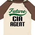 thumbnail image 4 of Inktastic Future Cia Agent Childs Boys Long Sleeve Baby Bodysuit, 4 of 5