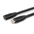 thumbnail image 1 of Cable de Extensión Tipo C Cable de Datos de Carga Cable de Extensión 1M Irfora Negro, 1 of 5