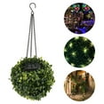 thumbnail image 3 of Color Changing Solar LED Topiary Ball Hanging Light Lantern for Garden Decoration, Lifetime, 3 of 10