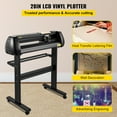 thumbnail image 2 of VEVOR Vinyl Cutter, Upgraded 28" Feed Cutting Plotter Set, Adjustable Force and Speed Vinyl Printer with Powerful Stepper Motor, 2 of 9
