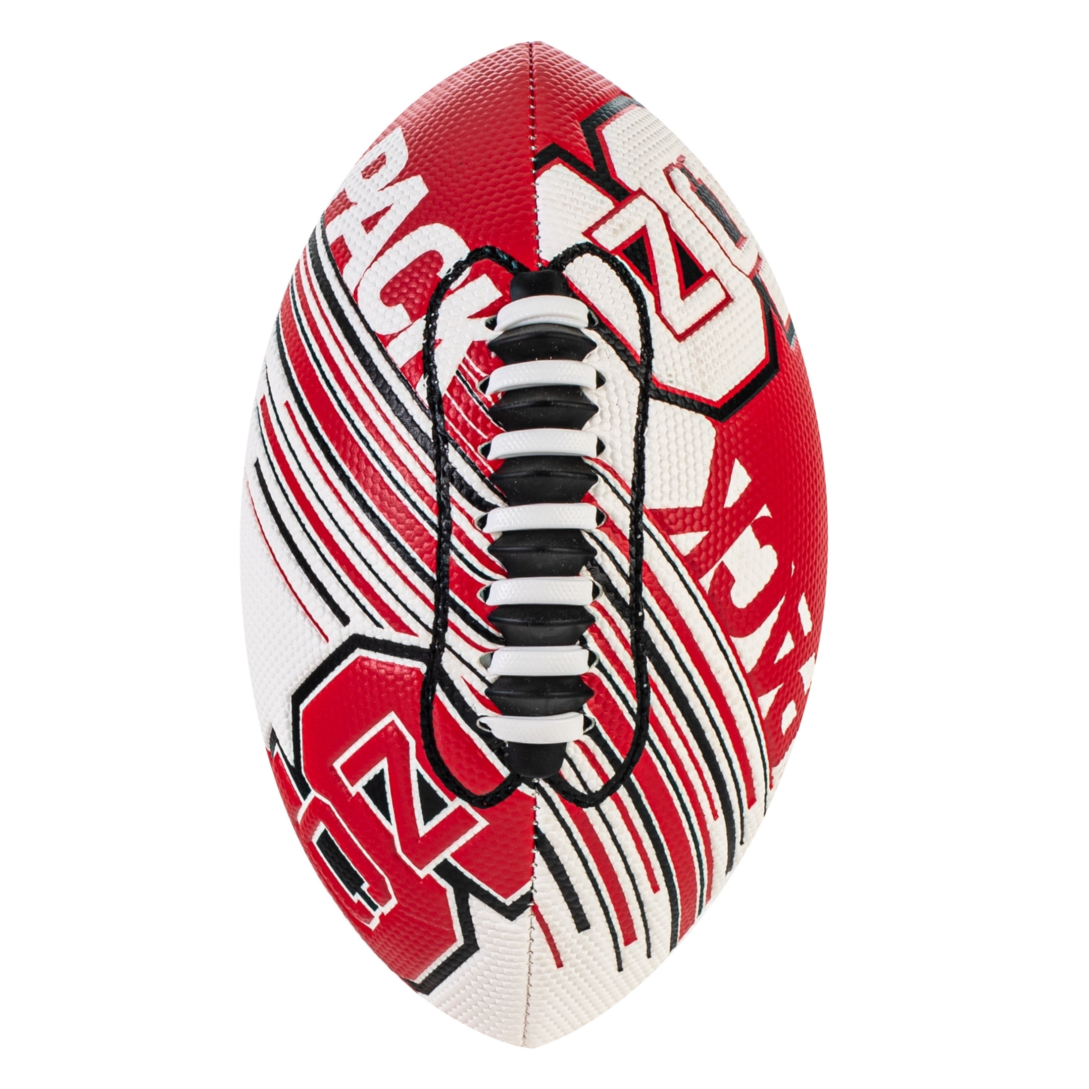 NCAA North Carolina State Wolfpack Football - Youth Mini Football - 8.5" Football- SPACELACE Easy Grip Texture- Perfect for Kids !