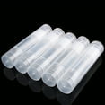 thumbnail image 2 of Sonew Lot 100PCS 5ml Clear Black White Empty lipstick Lip Balm Container Tube,Empty Lipstick Container,Lip Balm Container, 2 of 8
