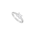 thumbnail image 1 of 18K White Gold 1.25 CT Diamond Solitaire Ring - Size 8.5, 1 of 1