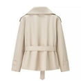 thumbnail image 7 of KANG Casual Belted Short Jacket For Everyday Wear Stylish And Versatile Outerwear For Various Occasions Perfect For Layering Comfortable Fit, 7 of 7