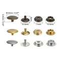 thumbnail image 2 of Unique Bargains Kit de Boutons-Pression avec 3 Outils de Réglage et Boîte de Rangement pour Vêtements, 45 Ensembles, 2 of 7