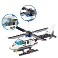 thumbnail image 3 of 102pcs Police Helicopter Creative Building Blocks DIY City Police Series Boys Bricks Toys For Children Gifts, 3 of 4