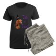 thumbnail image 5 of CafePress - Irish Settertrick Women's Dark Pajamas - Women's Short Sleeve Print T-Shirt and Pants Dark Cotton Pajama Set, 5 of 7