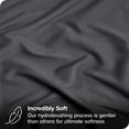 thumbnail image 2 of Bare Home 2-Pack Fitted Sheets - Premium 1800 Collection - Ultra-soft - Deep Pocket - Short Queen, Forged Iron Gray, 2 of 8
