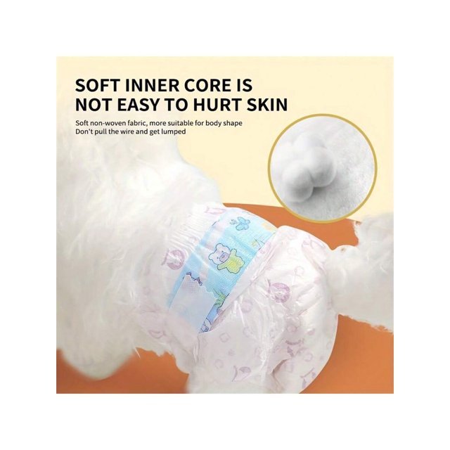 Pet Diapers, Super Absorbent Leak Proof Disposable Dog Diapers, Male Dog Pants 12pcs /Bag, Female Dog Pants 10pcs/Bag