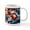 White, variant on CafePress - Sakura Koi Asnoha 11 Oz Ceramic Mug - 11 oz Ceramic Mug - Novelty Coffee Tea Cup